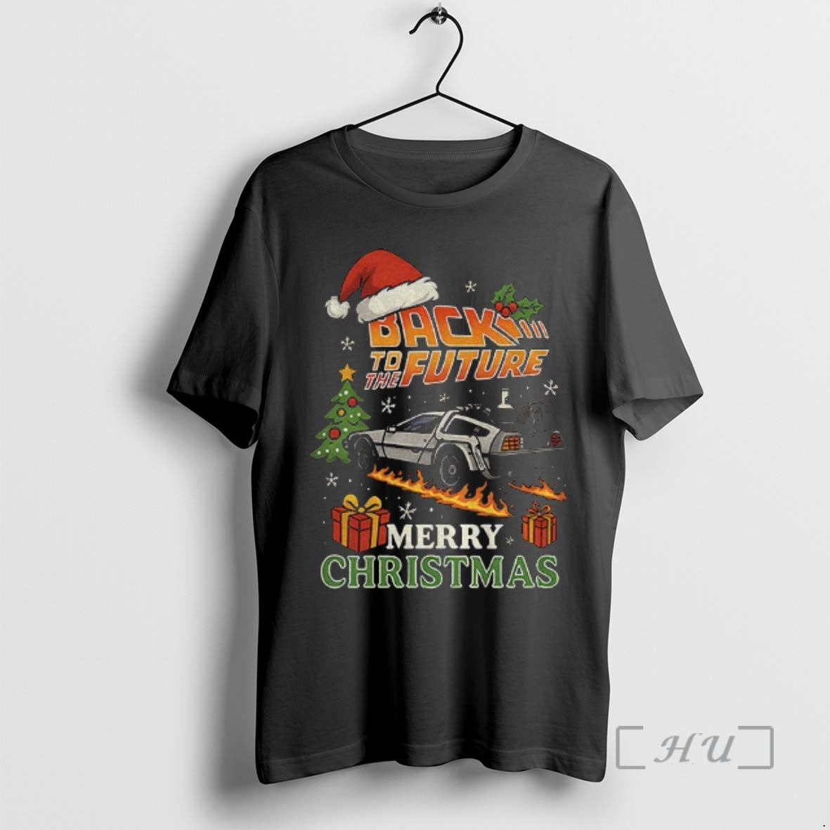 Officials Back To The Future Merry Christmas Santa Hat Merry Christmas Premium T Shirts Sweater