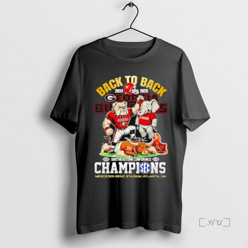 Officials Back To Back Georgia Bulldogs Southeastern Conference Champions 2025