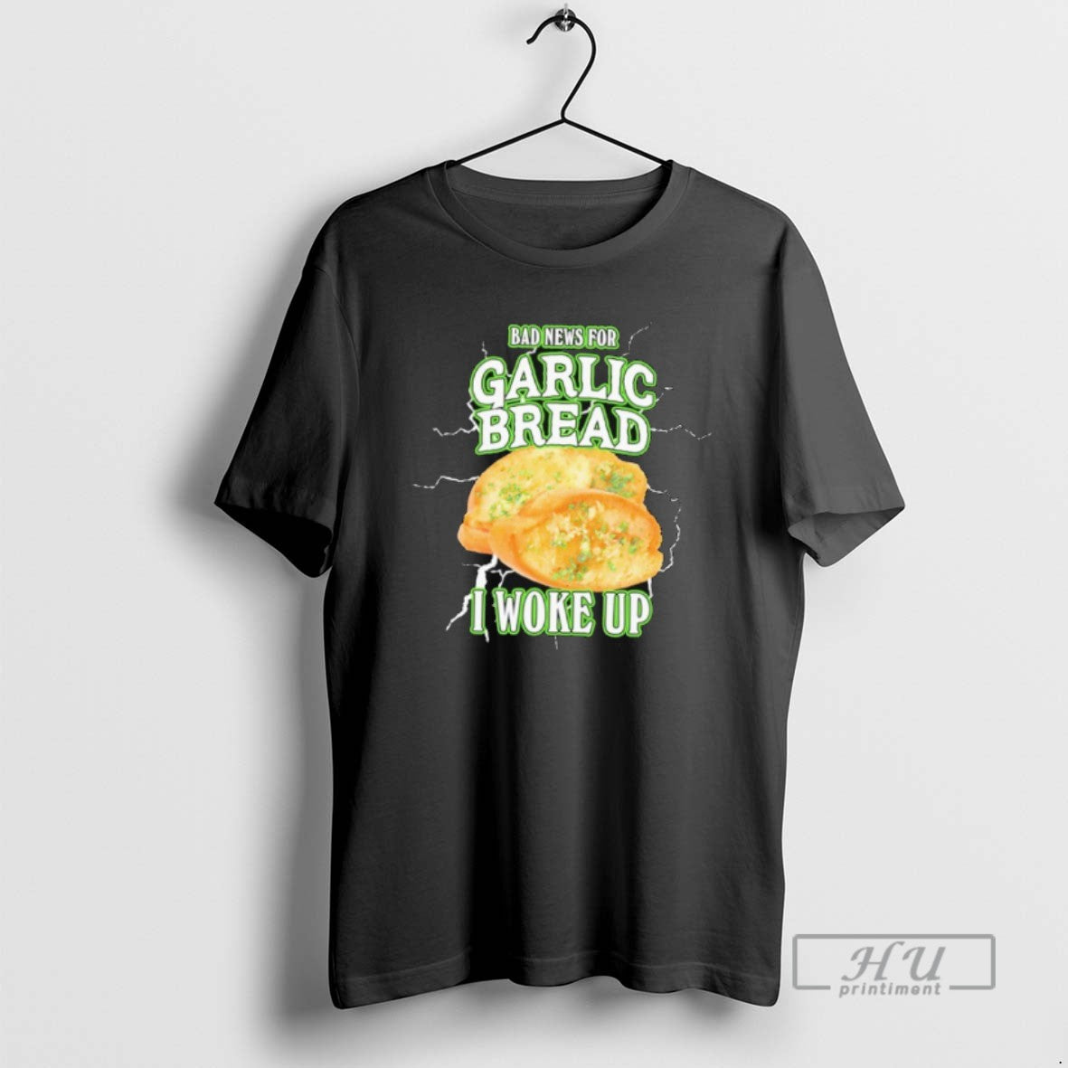 Officials Bad News For Garlic Bread I Woke Up T Shirt
