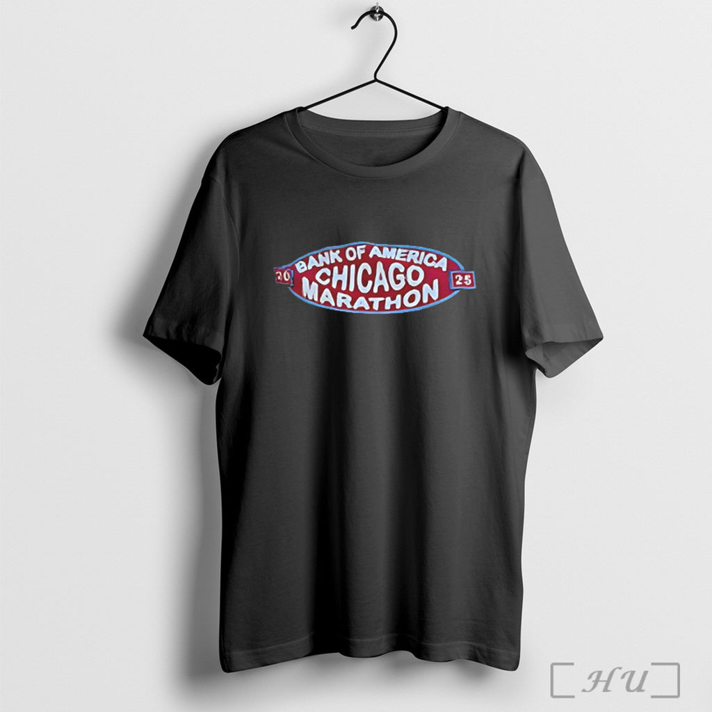 Officials Bank Of America Chicago Marathon 2025 T Shirt
