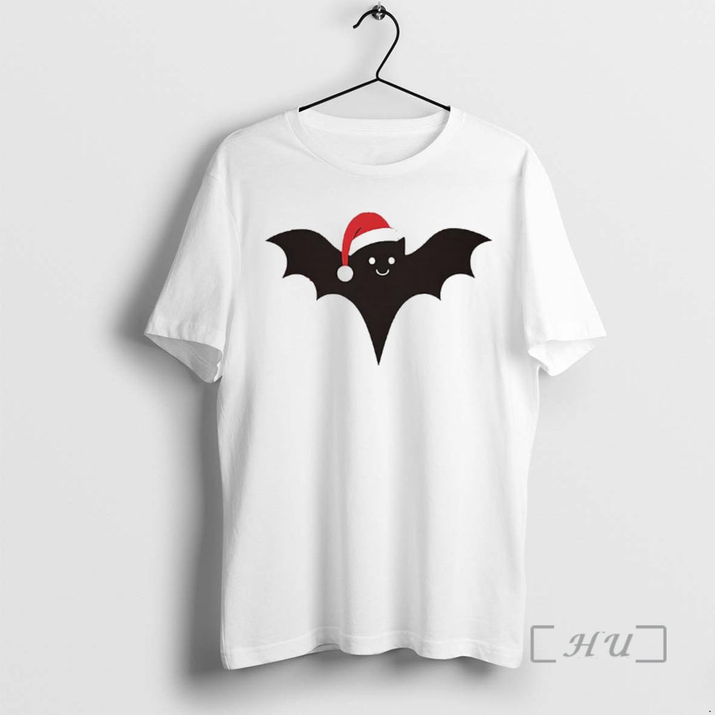 Officials Batty Santa Hat For Christmas Halloween Lovers Logo
