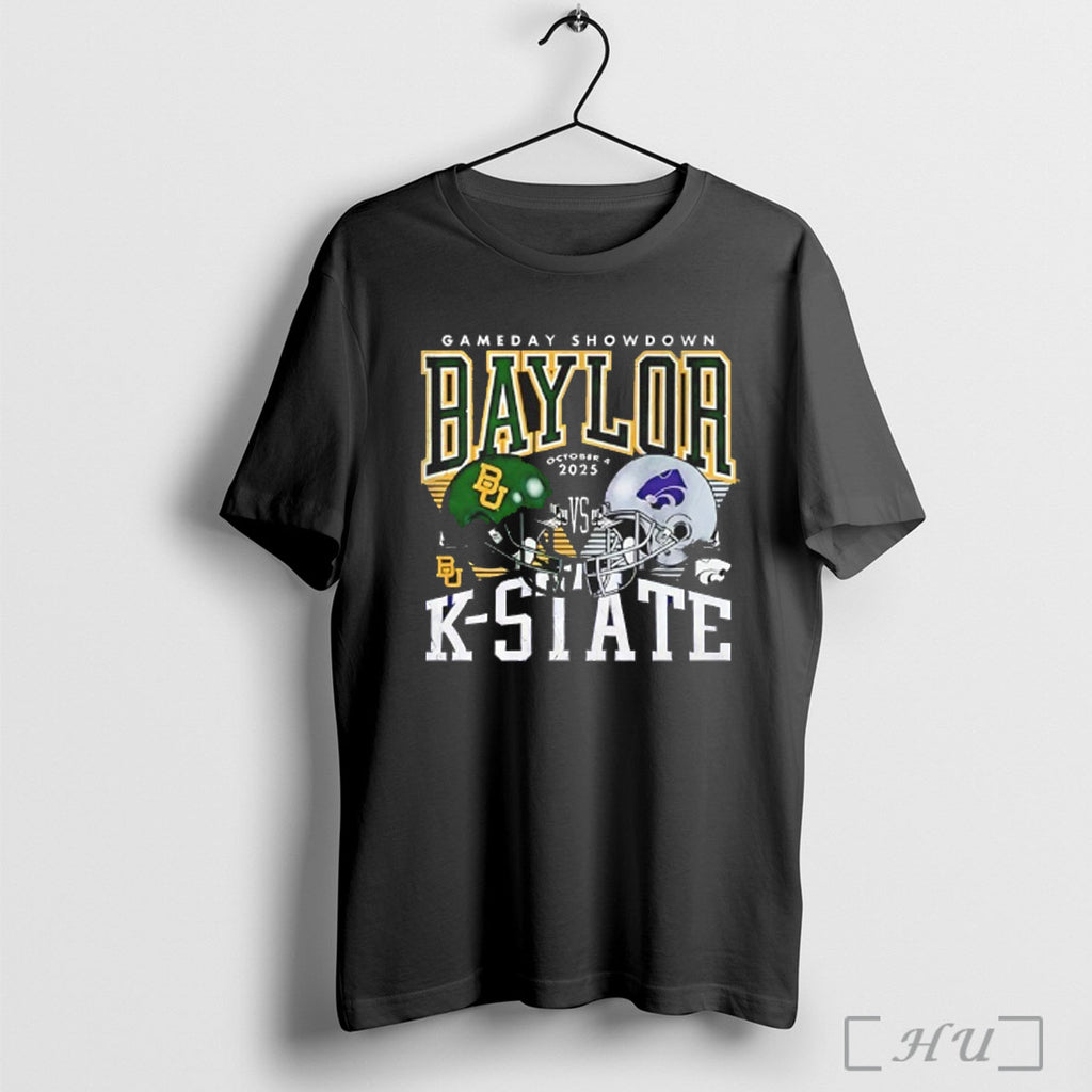 Officials Baylor Bears Vs Kansas State Wildcats 2025 Gameday Showdown T Shirt