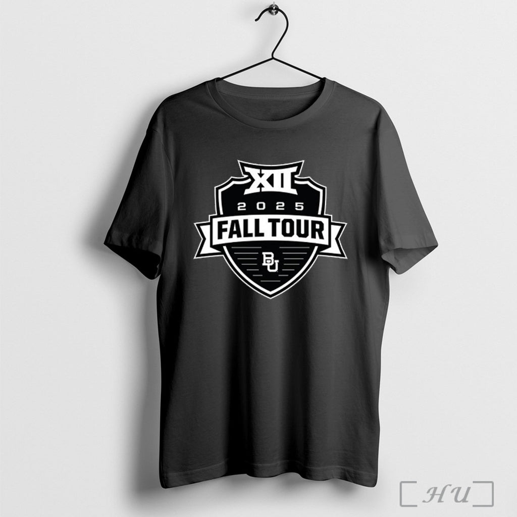 Officials Big 12 Conference 2025 Fall Tour Baylor Bears Football Logo T Shirt