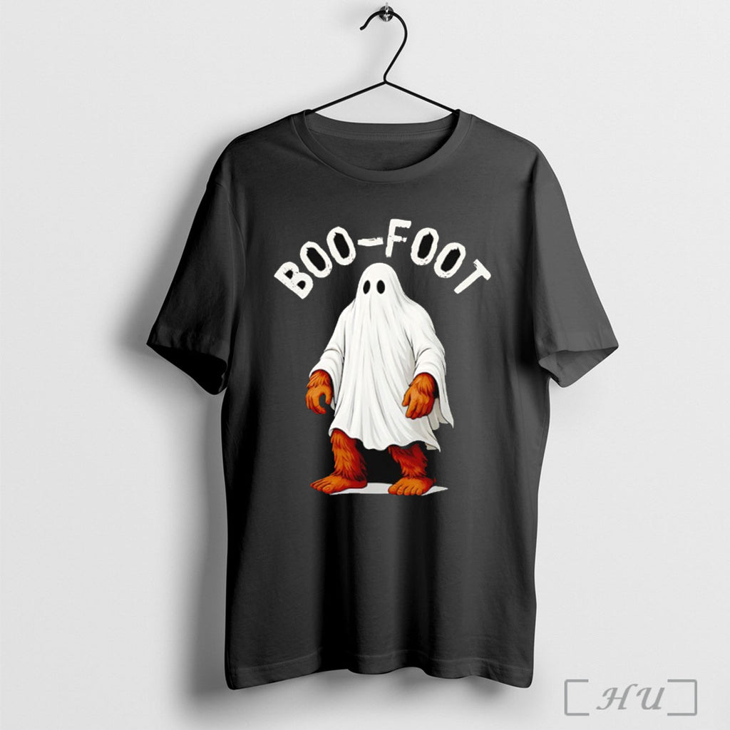 Officials Big Foot Boo Foot Halloween T Shirt