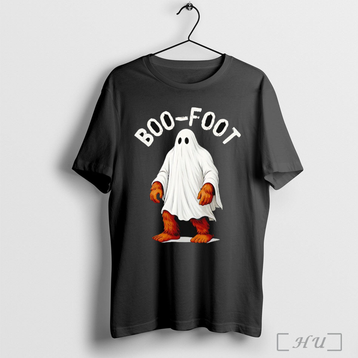 Officials Big Foot Boo Foot Halloween T Shirt