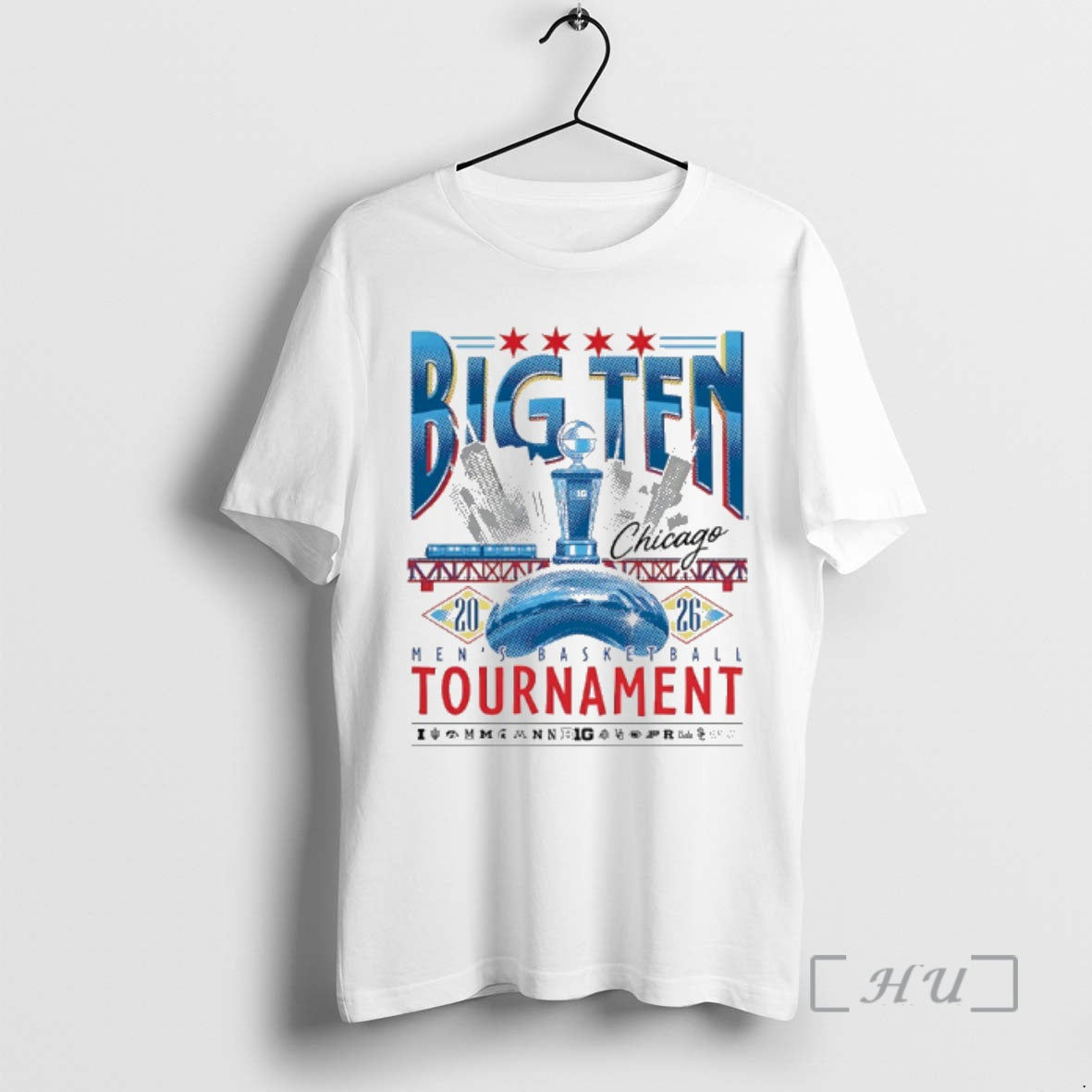 Officials Big Ten Mens Basketball 2026 Chicago Tournament Event