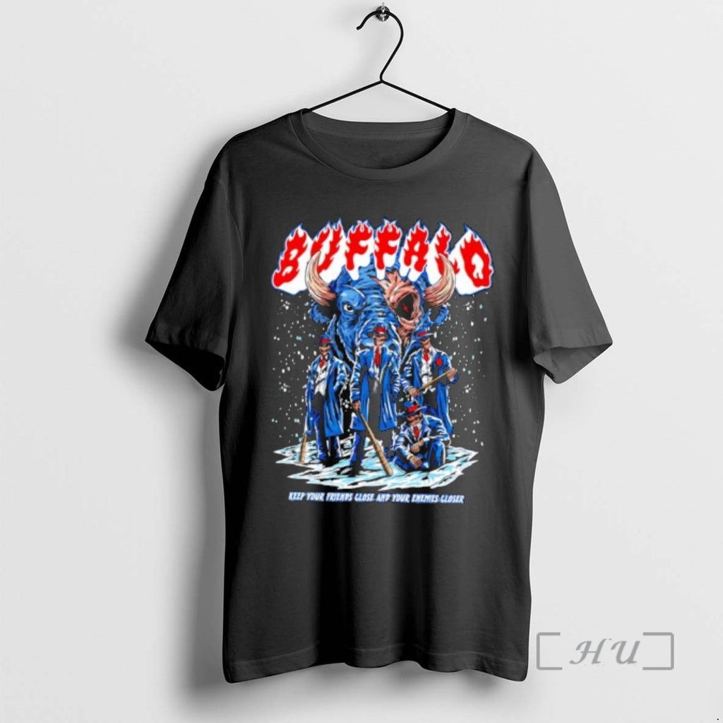 Officials Bills Mafia Keep Your Friends Close And Your Enemies Closer Premium T Shirts Sweater