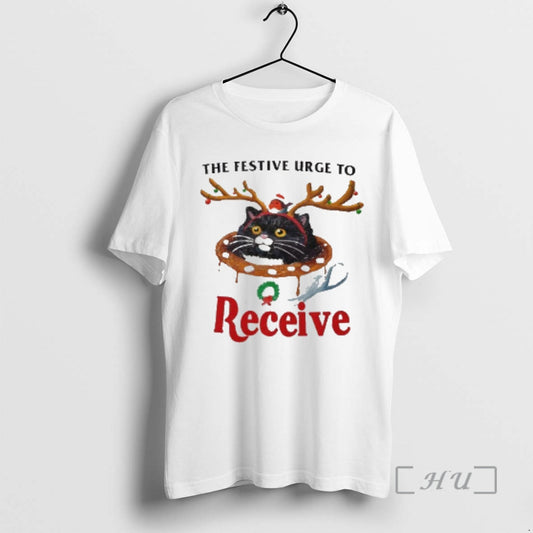 Officials Black Cat Coffee The Festive Urge To Receive T-Shirts, Hoodie, Sweatshirt | WearSparks.com