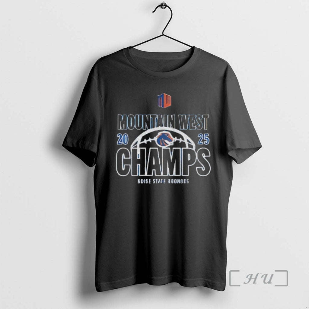 Officials Boise State Broncos 2025 Mountain West Champions Locker Room