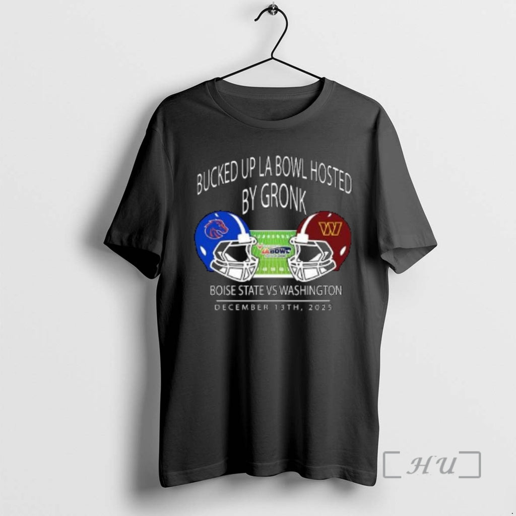 Officials Boise State Football Vs Washington Football 2025 Bucked Up La Bowl Hosted By Gronk