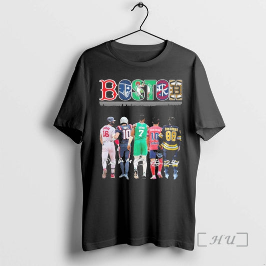 Officials Boston Team Player Signature T-Shirts, Hoodie, Sweatshirt | WearSparks.com