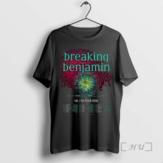 Officials Breaking Benjamin Uk Europe Tour 2026 T-Shirts, Hoodie, Sweatshirt | WearSparks.com