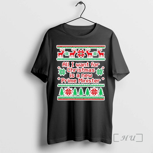 Officials Canada All I Want For Christmas Is A New Prime Minister Premium T Shirts Hoodie, Sweatshirt | WearSparks.com