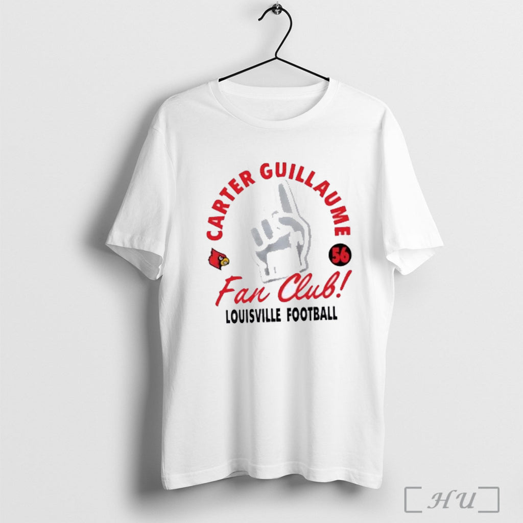 Officials Carter Guillaume Louisville Cardinals Football Fan Club T Shirt