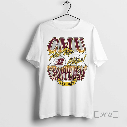Officials Central Michigan Chippewas Fire Up Chips Est 1892 T-Shirts, Hoodie, Sweatshirt | WearSparks.com