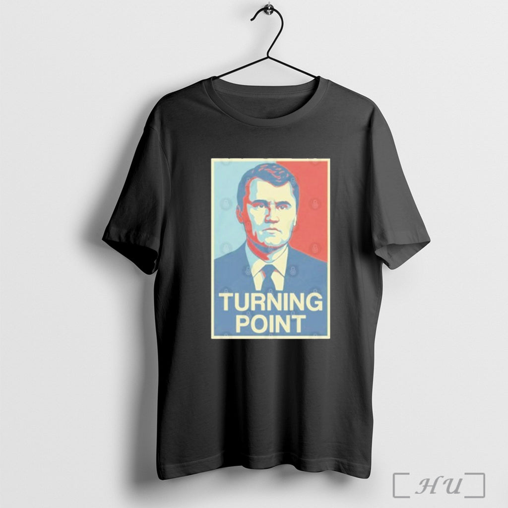 Officials Charlie Kirk Vintage Hope Turning Poin T Shirt