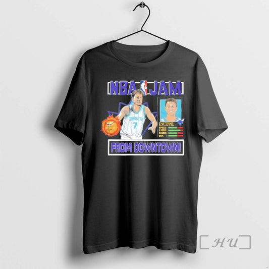 Officials Charlotte Hornets Kon Knueppel Nba Jam T-Shirts, Hoodie, Sweatshirt | WearSparks.com