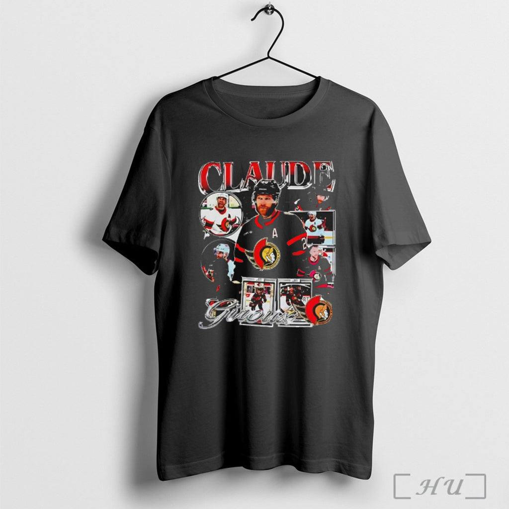 Officials Claude Giroux Senators Hockey Graphic T Shirt
