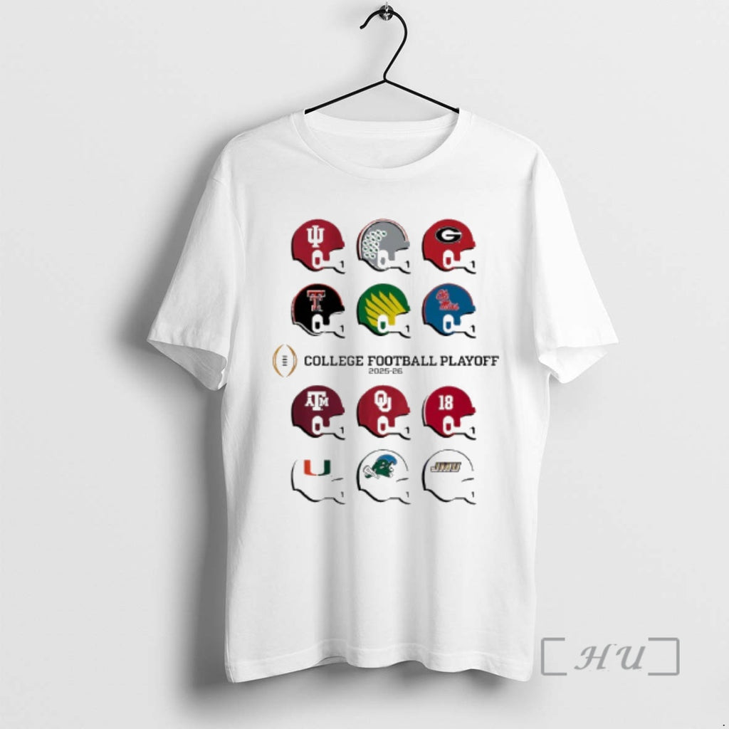 Officials College Football Playoff Field Toy Team Helmets 2025 2026