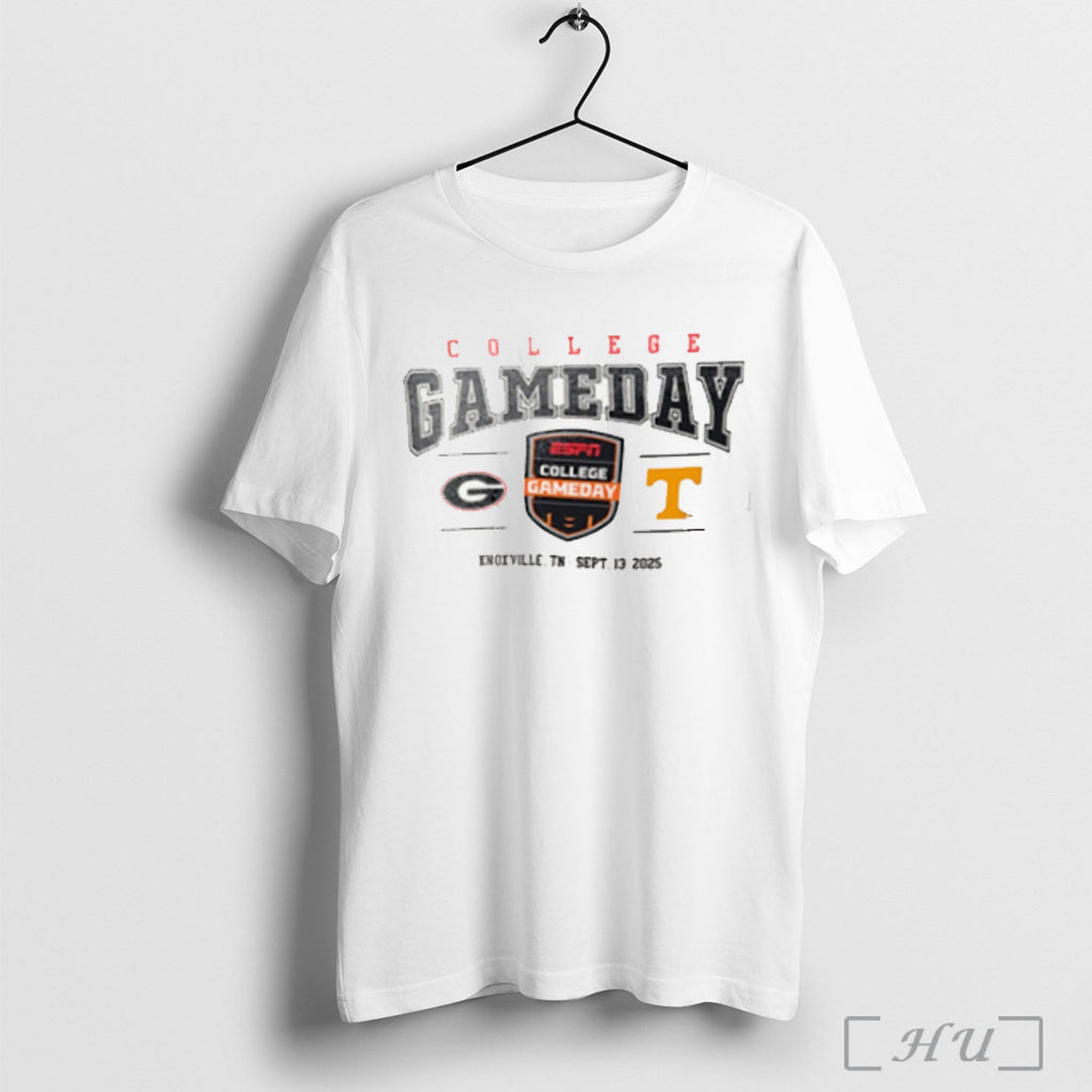 Officials College Gameday Georgia Bulldogs Vs Tennessee Volunteers 2025 T Shirt Sweatshirt Png