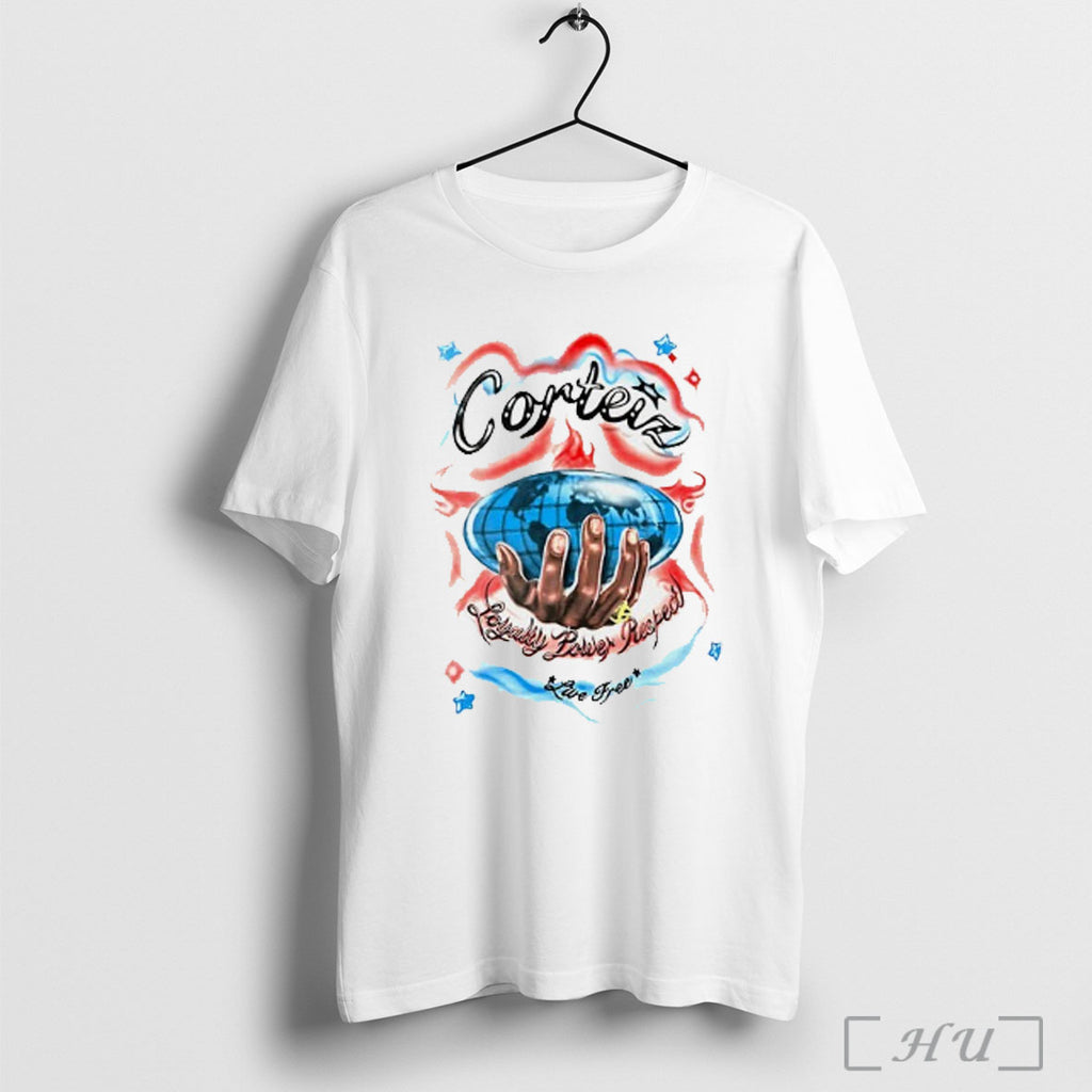 Officials Corteiz Loyalty Power Respect Live Free T Shirt