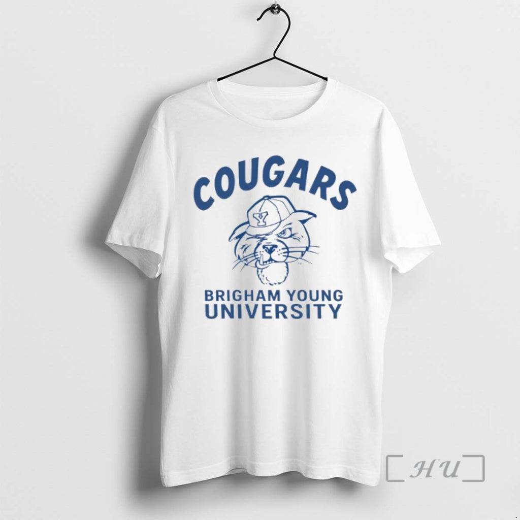 Officials Cougars Tm Brigham Young University Retro Coug