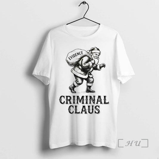 Officials Criminal Santa Claus Evidence Christmas T-Shirts, Hoodie, Sweatshirt | WearSparks.com