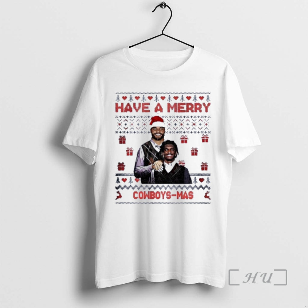 Officials Dak Prescott And Ceedee Lamb Dallas Cowboys Step Brothers Have A Merry Cowboys Mas