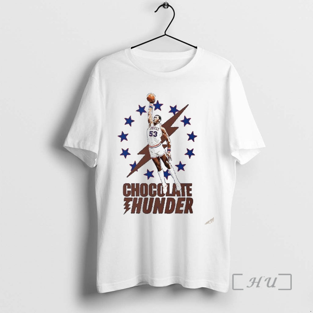 Officials Darryl Dawkins Philadelphia 76ers Chocolate Thunder Dunk