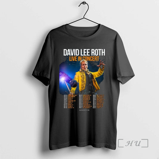 Officials David Lee Roth Live In Concert 2026 North America T-Shirts, Hoodie, Sweatshirt | WearSparks.com