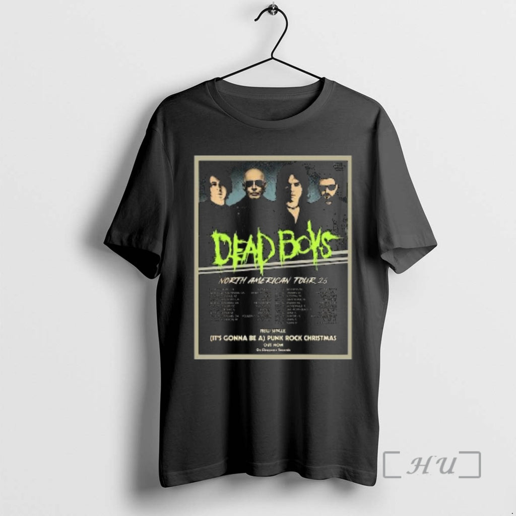 Officials Dead Boys North American Tour 2026 Circle Black