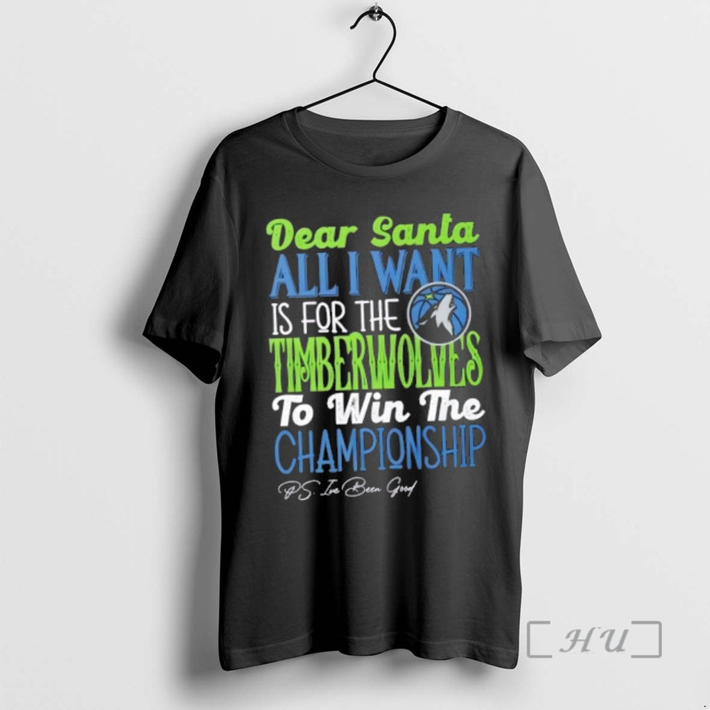 Officials Dear Santa All I Want Is For The Minnesota Timberwolves To Win The Championship