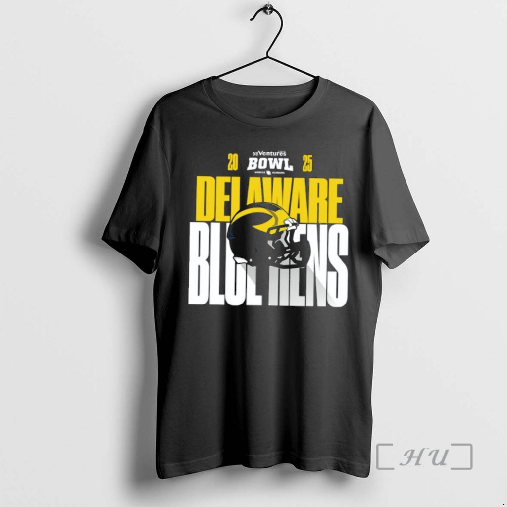 Officials Delaware Blue Hens 2025 68 Ventures Bowl Helmet