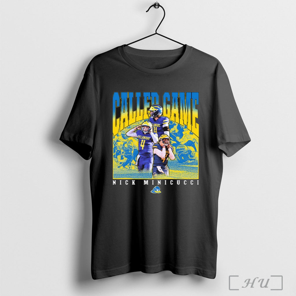 Officials Delaware Blue Hens Ncaa Football Nicholas Minicucci Called Game Painting T Shirt