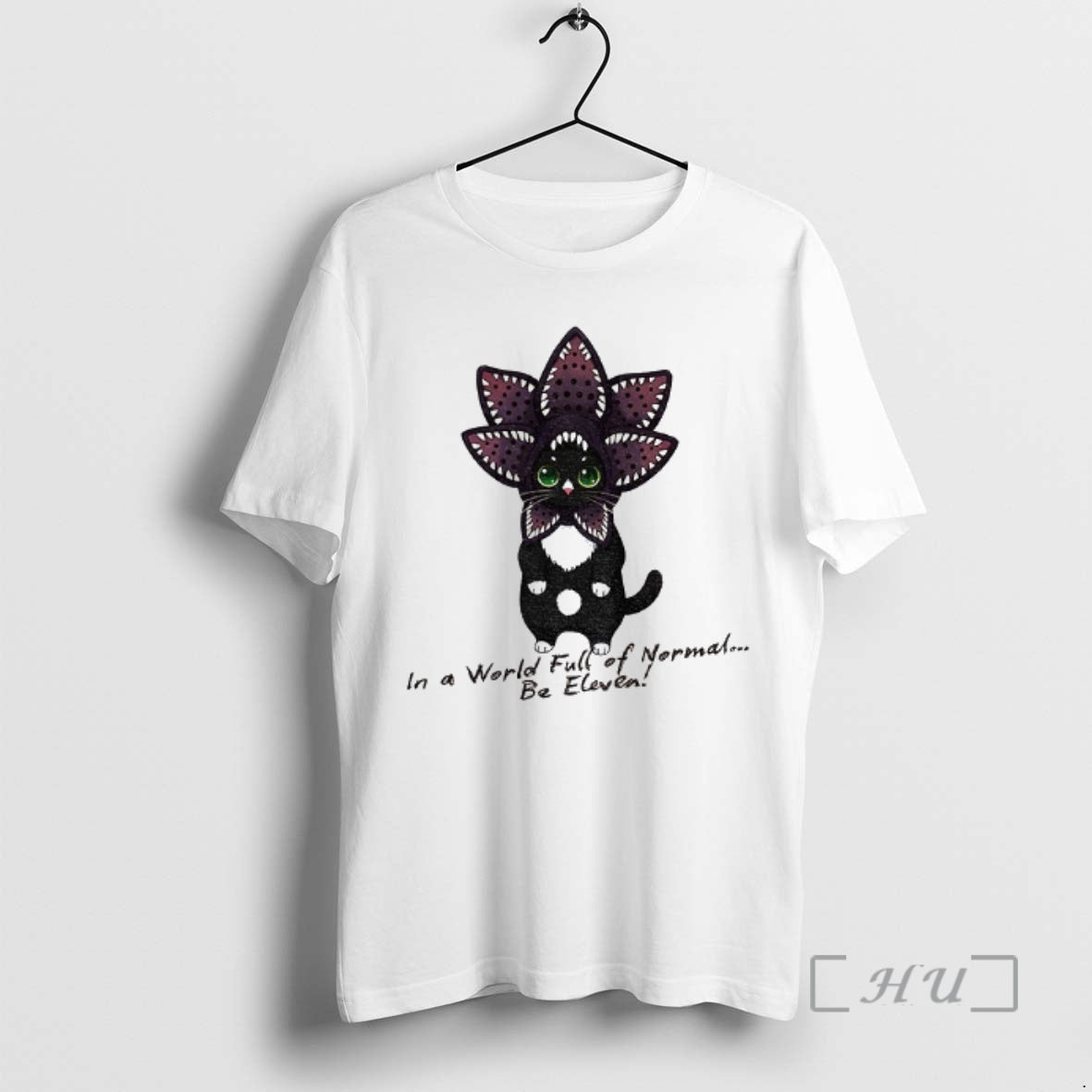 Officials Demogorgon Cat In A World Full Of Normal Be Eleven Cartoon Premium T Shirts Hoodie, Sweatshirt | WearSparks.com