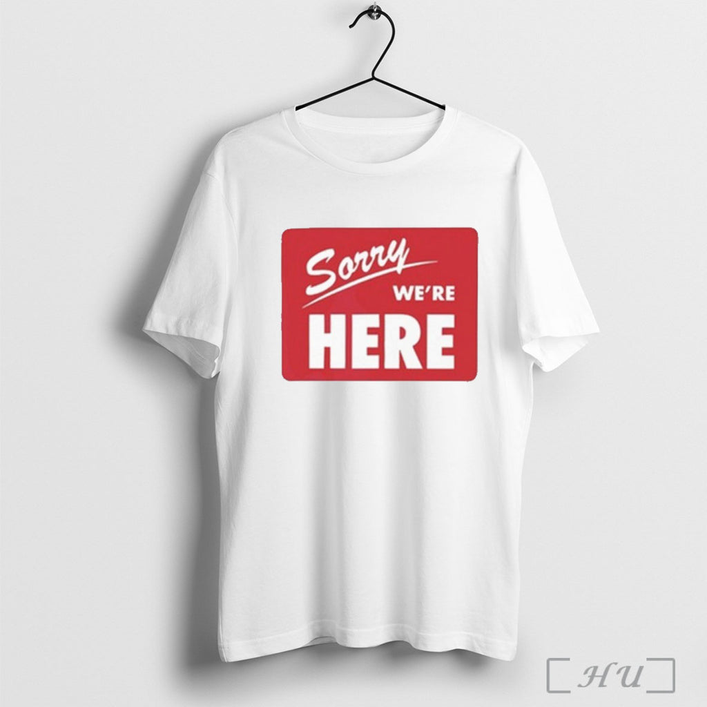 Officials Denim Tears Sorry Were Here T Shirt