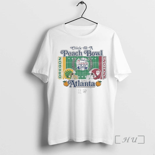 Officials Ducks Vs Hoosiers 2026 Chick Fil A Peach Bowl 2 Team Jan 9th 2026 T-Shirts, Hoodie, Sweatshirt | WearSparks.com