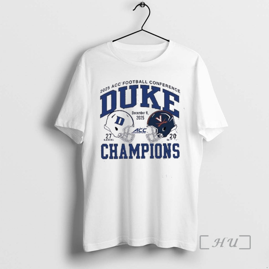 Officials Duke 2025 Acc Football Champs Score 27 20 Cavaliers