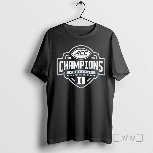 Officials Duke Football Acc Football Champions 2025 T-Shirts, Hoodie, Sweatshirt | WearSparks.com