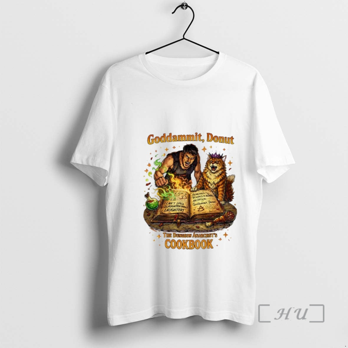Officials Dungeon Crawler Goddammit Donut The Dungeon Anarchists Cookbook