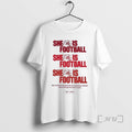 Officials Emeka Egbuka Buccaneers She Is Football Est 2025 Circle White Premium T Shirts Sweater
