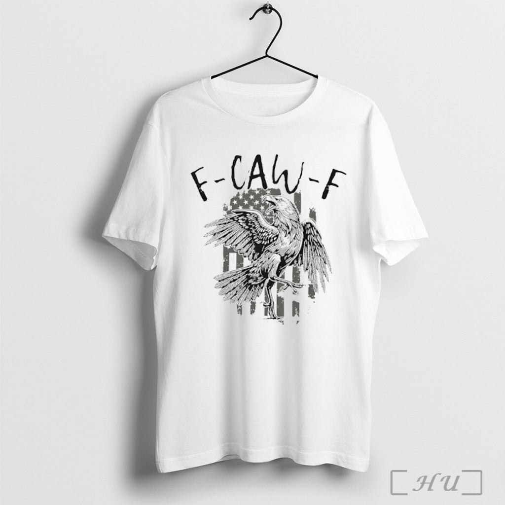 Officials F Caw F Eagle American Flag T Shirt
