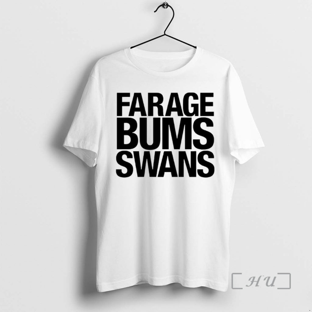 Officials Farage Bums Swans