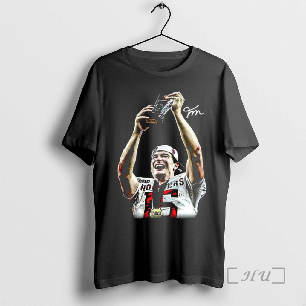 Officials Fernando Mendoza Hoosiers Indiana Football Mvp Trophy Signature