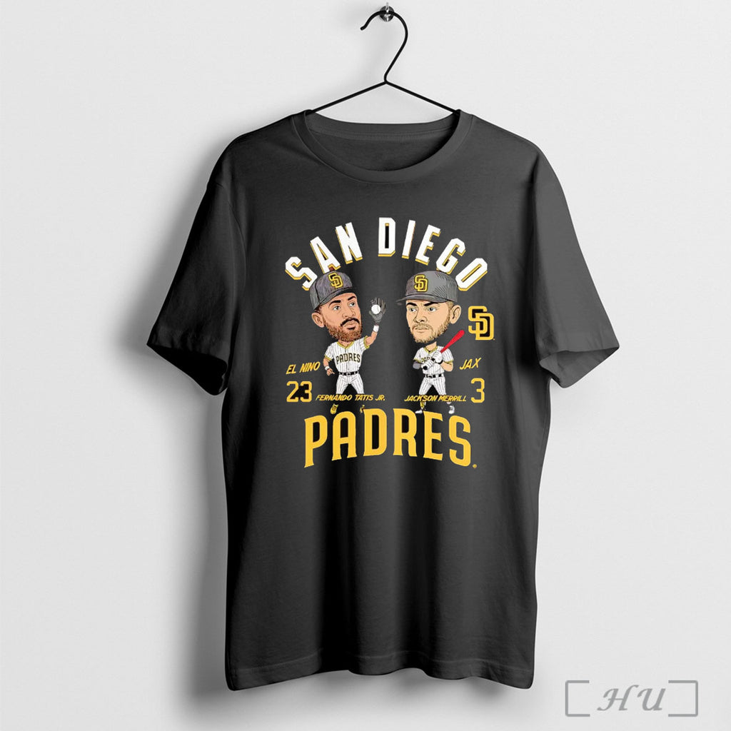 Officials Fernando Tatis Jr And Jackson Merrill Player Duo Padres T Shirt