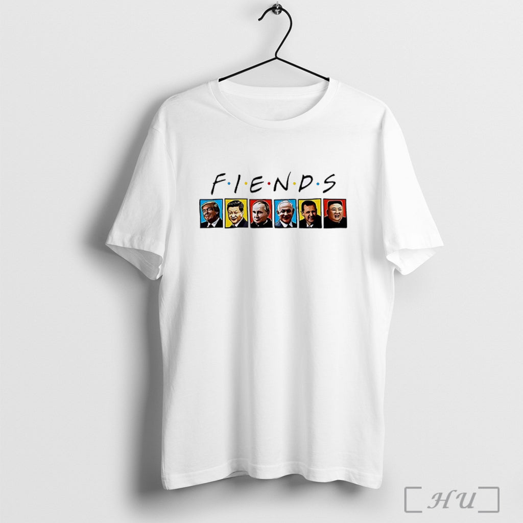 Officials Fiends Caricatures Of Leaders Presidents T Shirt