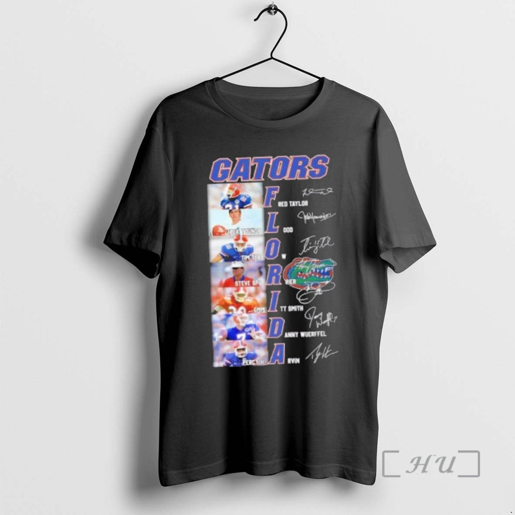 Officials Florida Gators Fred Taylor Youngblood Tebow Spurrier Emmitt Danny Harvin Names Signatures Premium