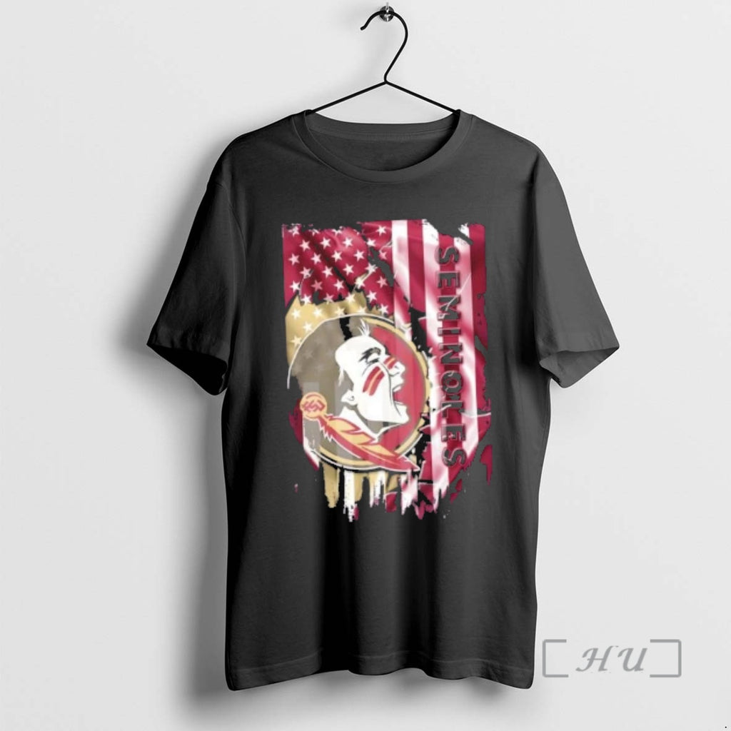 Officials Florida State Seminoles Football X American Flag