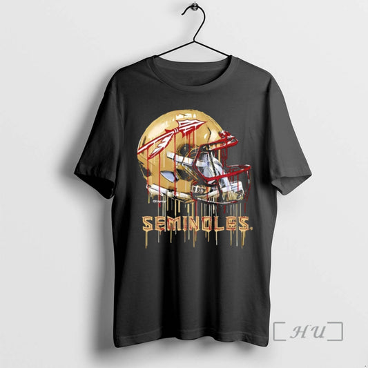Officials Florida State Seminoles Vive La Fete Dripping Football Helmet T-Shirts, Hoodie, Sweatshirt | WearSparks.com