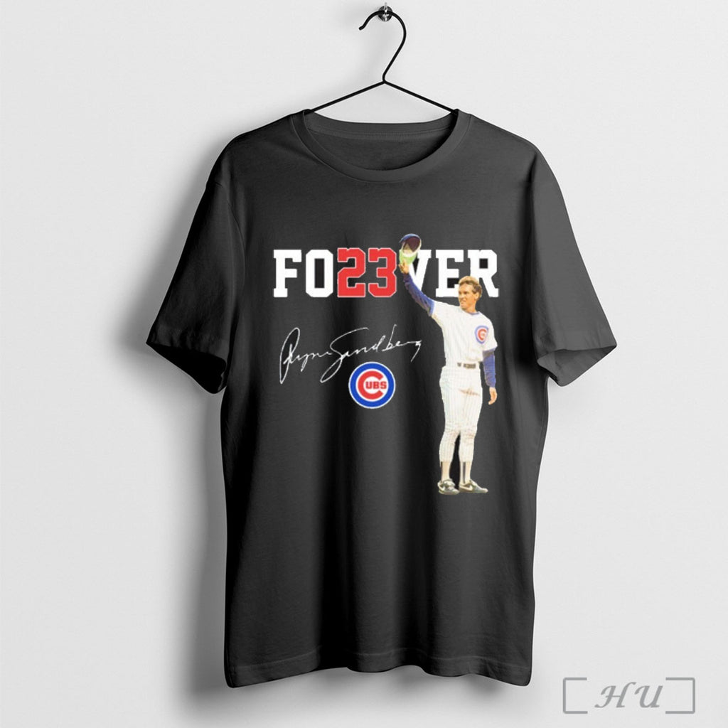 Officials Fo23ver Ryne Sandberg Cubs T Shirt